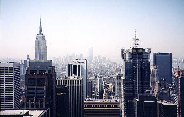 Looking south from the roof at Sirius