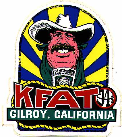 The Original KFAT bumper sticker