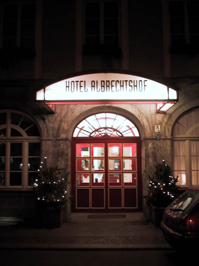 Hotel Albrechtshof Entrance