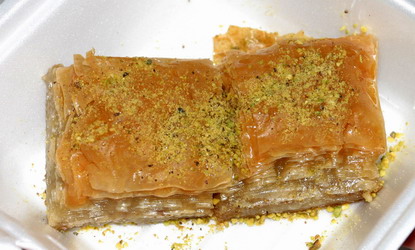More sweets - great baklava