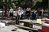 Why is everyone standing in the shade?
