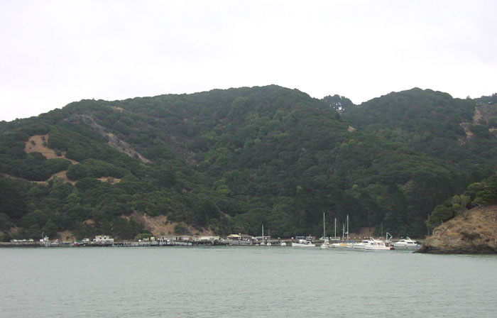 Coming into Ayala Cove