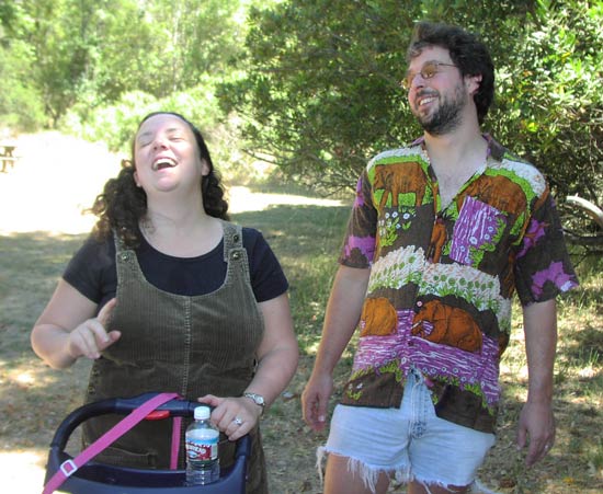 So why are Shoshona and zisk laughing?