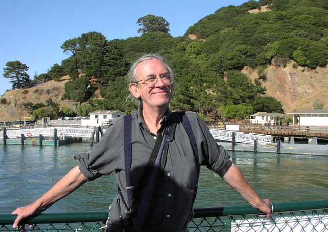 af, on the ferry ride back to Tiburon