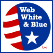 Click Now for Web White and Blue: Election Information
